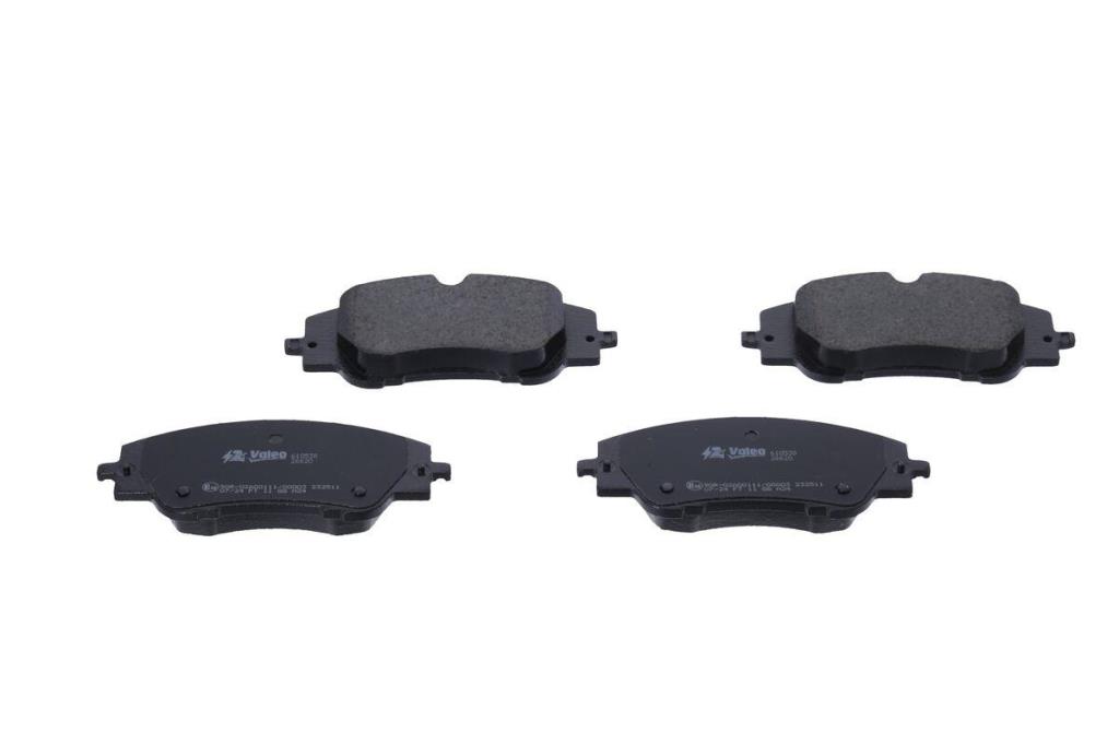 Jeu de 4 plaquettes de frein VALEO ref. 610538